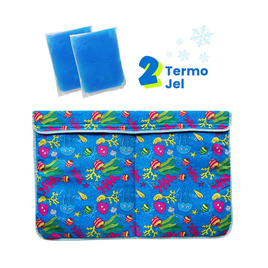 Serinletici Köpek Minderi Mavi - 2 Jel Dahil Su Geçirmez ve Katlanabilir Kumaş - Küçük, Orta ve Büyük Irklar için