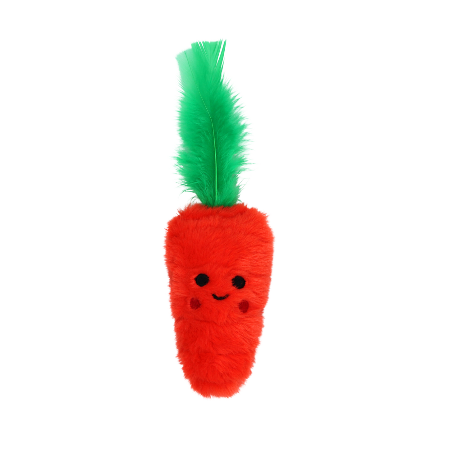 Catnip Cepli Havuç Peluş Kedi Oyuncağı ve 2 Adet Catnip Paketi
