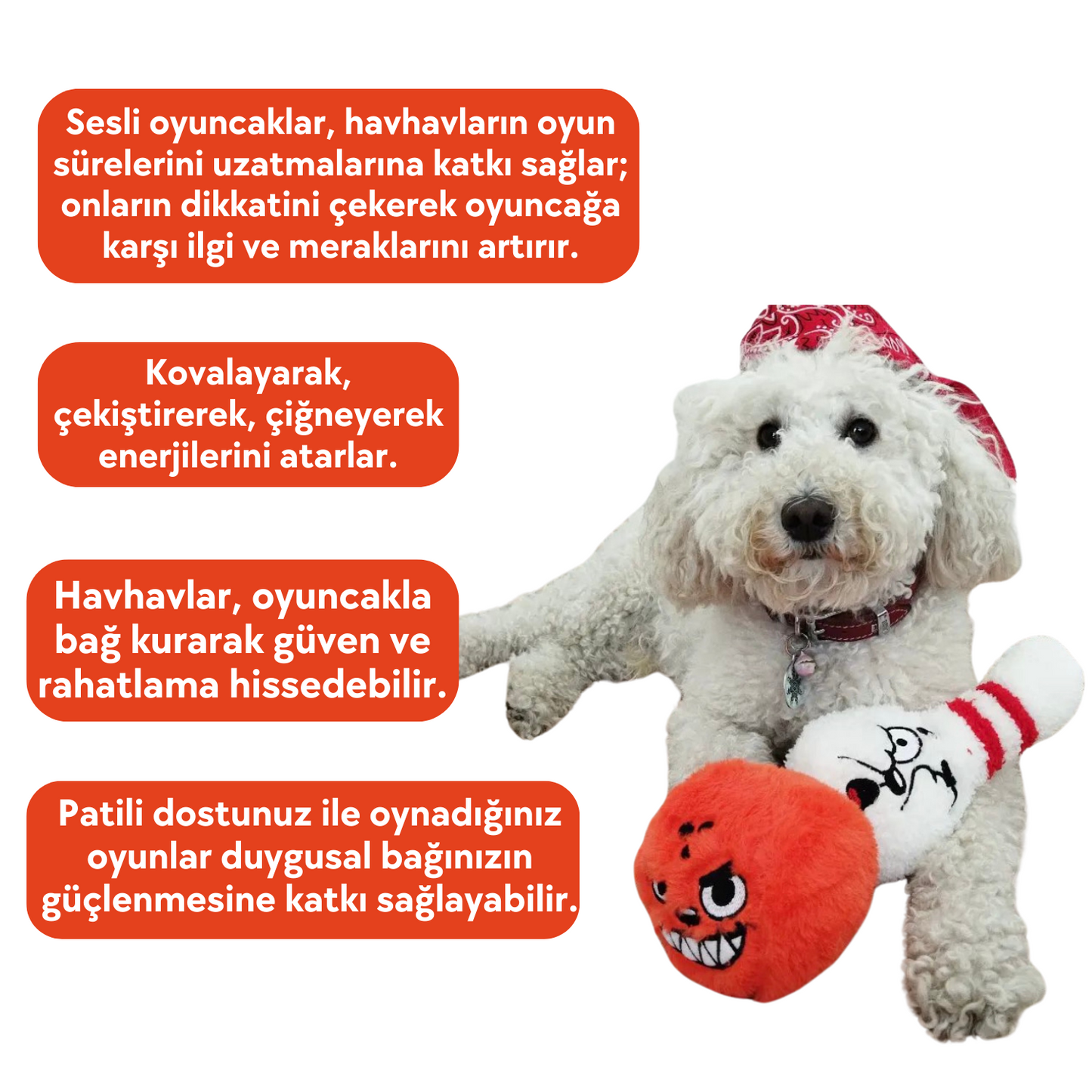 Howling Köpek Oyuncak Seti