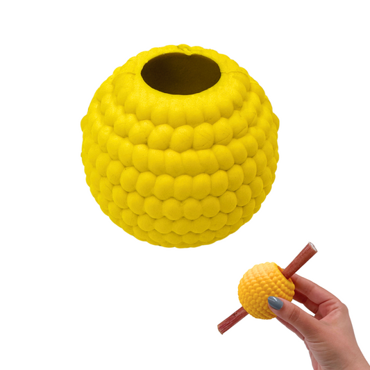 Doğal Kauçuk Mama Saklamalı Dayanıklı Köpek Oyun Topu