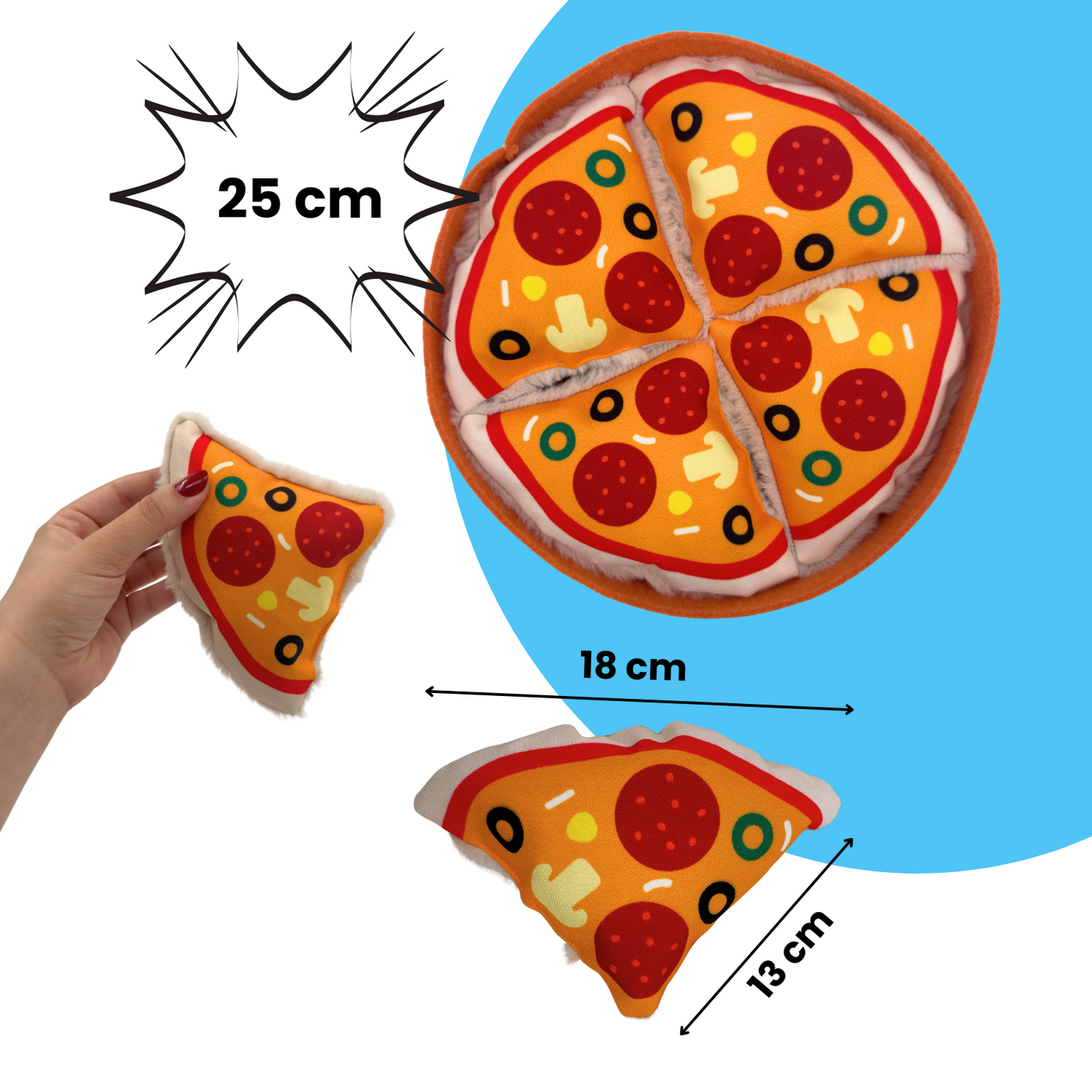 Pizza Mama Saklamalı Köpek Zeka Oyuncağı