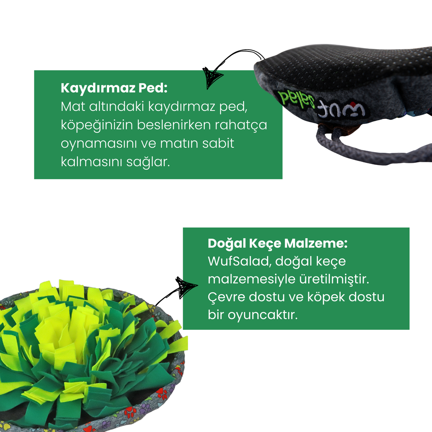 Wufsalad Mama Saklamalı Köpek Zeka Oyuncağı