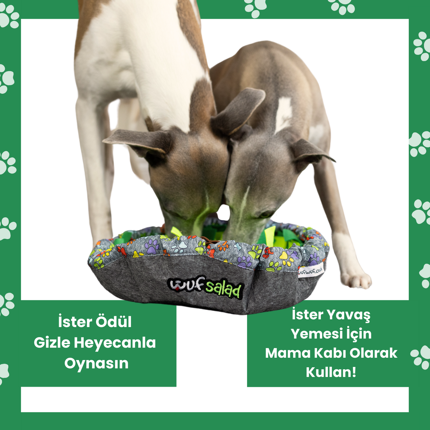 Wufsalad Mama Saklamalı Köpek Zeka Oyuncağı