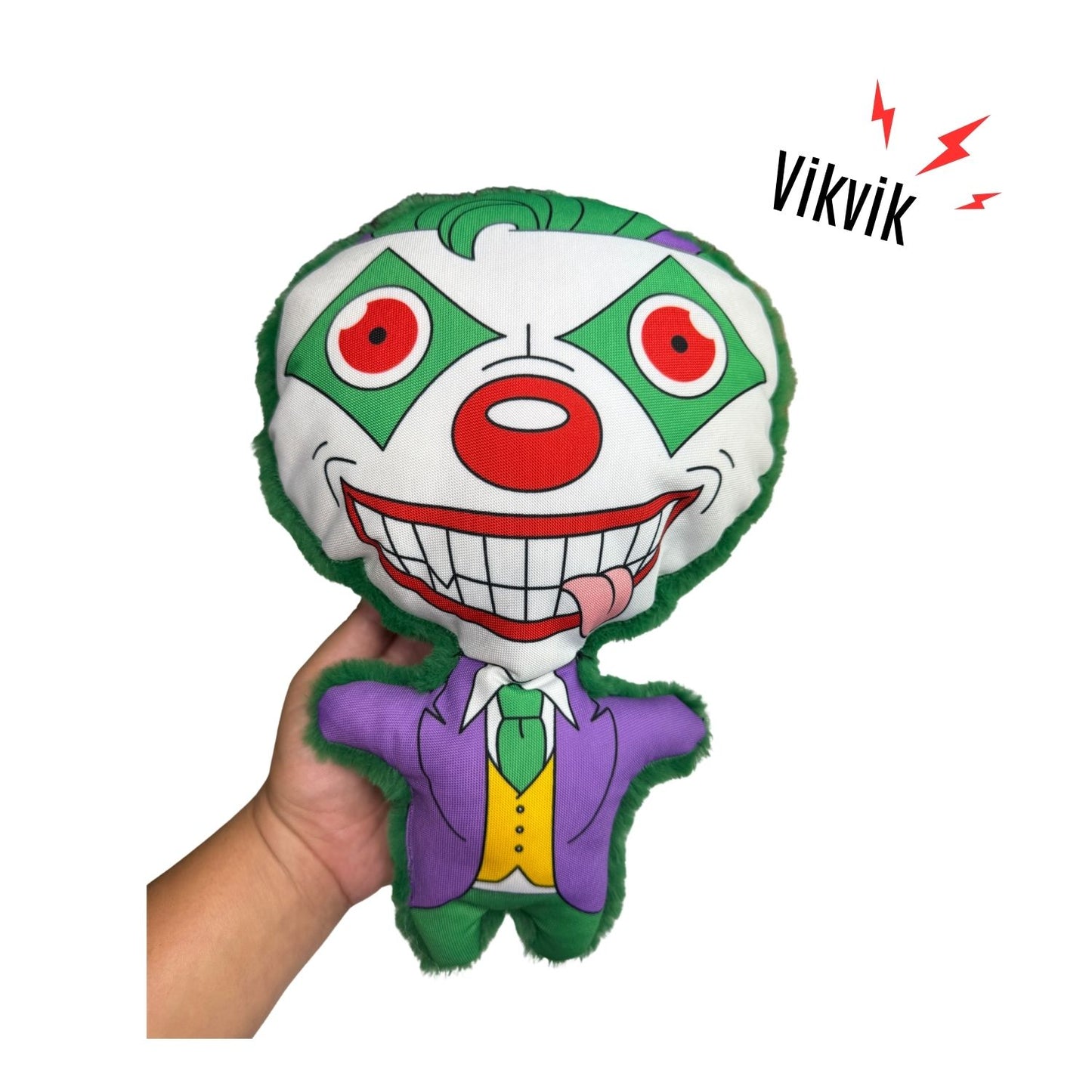 Cadılar Bayramı Temalı Köpek Oyuncak Seti Sesli Peluş Joker Ve Isırılabilir Joker Ağız Köpek Oyuncakları