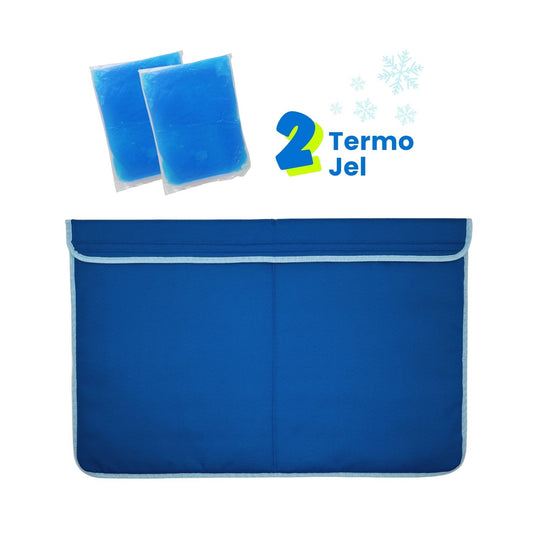 Koyu Mavi Renkli Serinletici Köpek Minderi – 2 Termo Jel Dahil (Farklı Boy Seçenekleri)