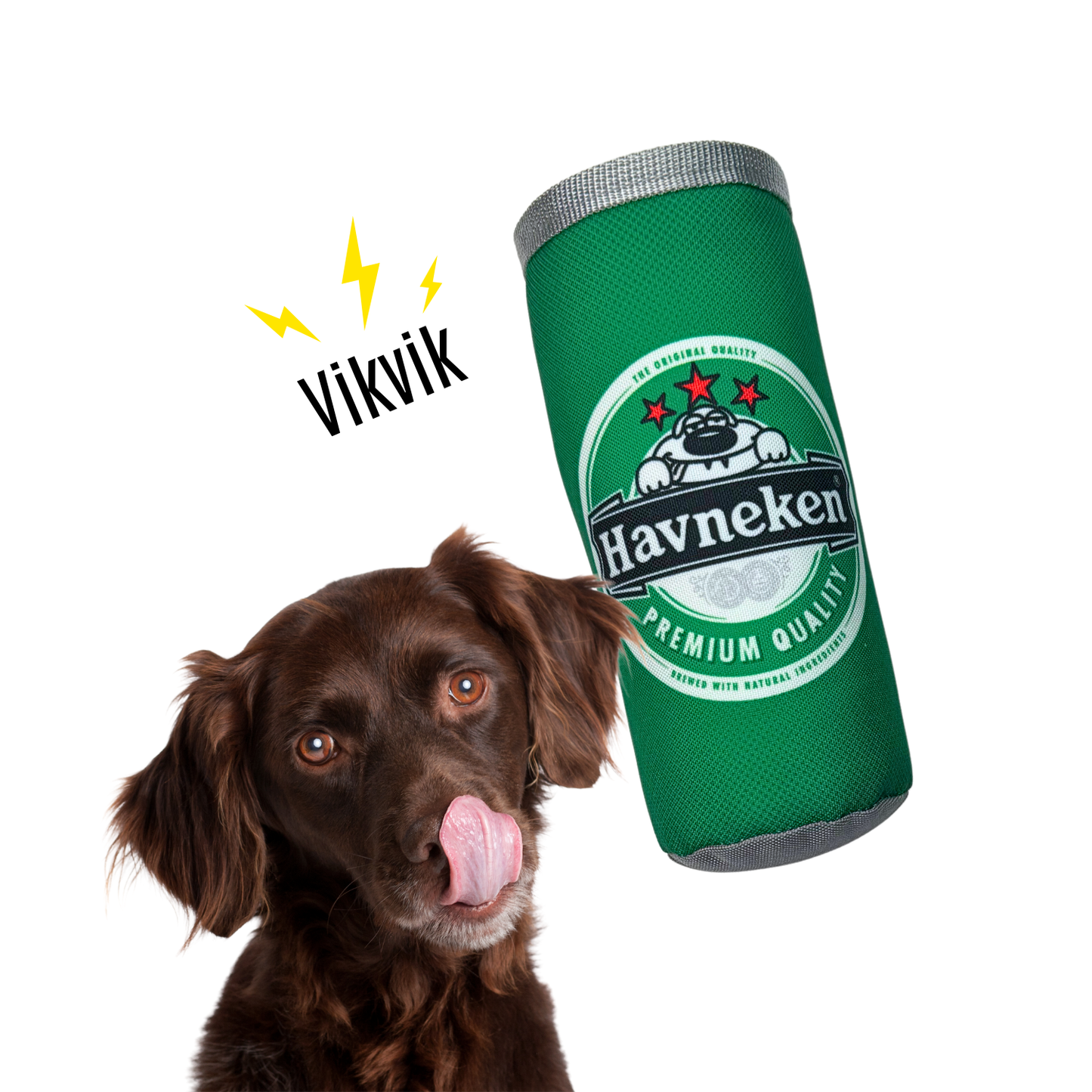 Havneken Kutu İçecek Sesli Peluş Köpek Oyuncağı