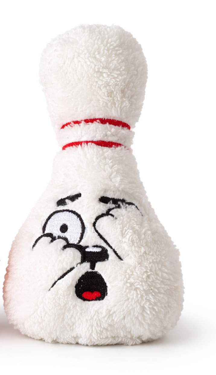 Miyav Bowling Seti Kedi Oyuncağı – Hışırtılı Peluş Labut ve Yumuşak Bowling Topu