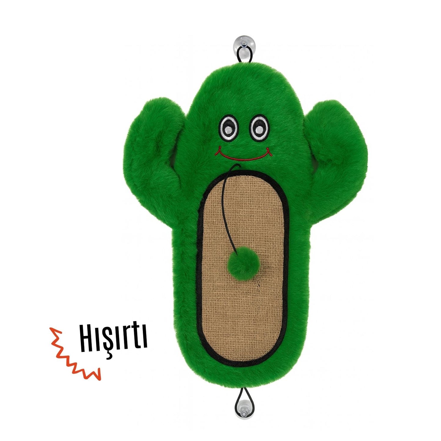 Miyav Meksika Temalı Kedi Oyuncak Seti | Hışırtılı Kaktüs Tırmalama, Çıngıraklı Taco ve Hışırtılı Avokado