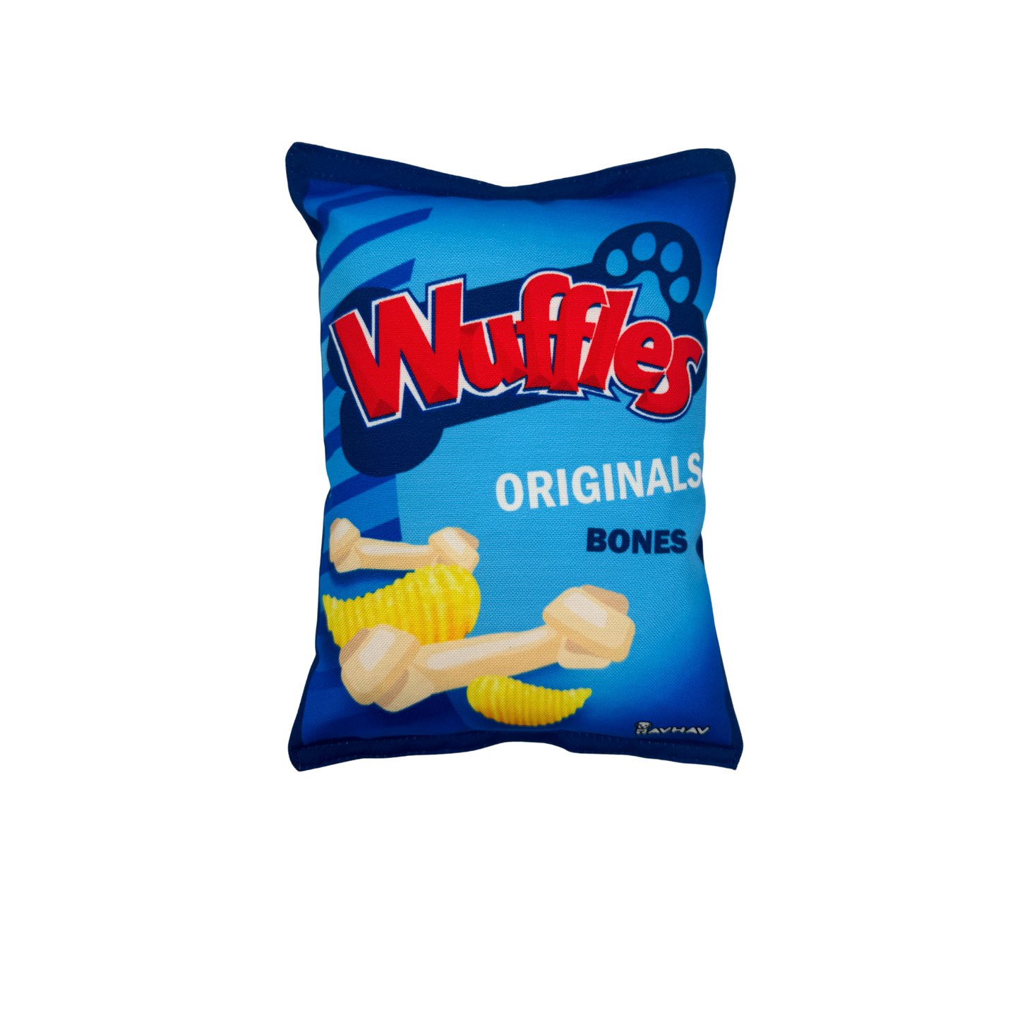 Wuffles Peluş Cips Hışırtı Sesli Köpek Oyuncağı