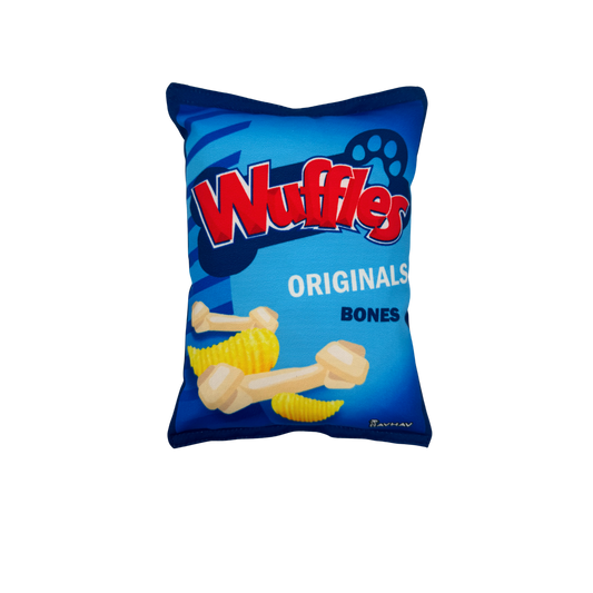 Wuffles Peluş Cips Hışırtı Sesli Köpek Oyuncağı