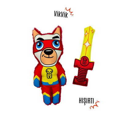 Havhav Hav-man Köpek Oyuncak Seti