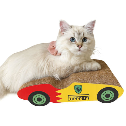 Purrari Kedi Tırmalama Kartonu 30 cm – Çift Taraflı Tırmalama Tahtası, Tırnak Bakımı