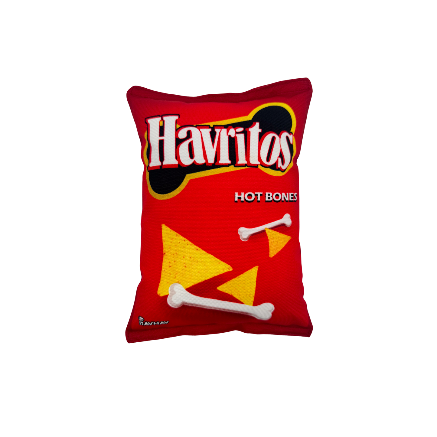 Havritos Peluş Cips Hışırtı Sesli Köpek Oyuncağı