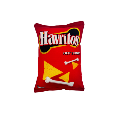 Havritos Peluş Cips Hışırtı Sesli Köpek Oyuncağı