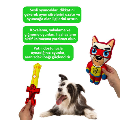 Havhav Hav-man Köpek Oyuncak Seti
