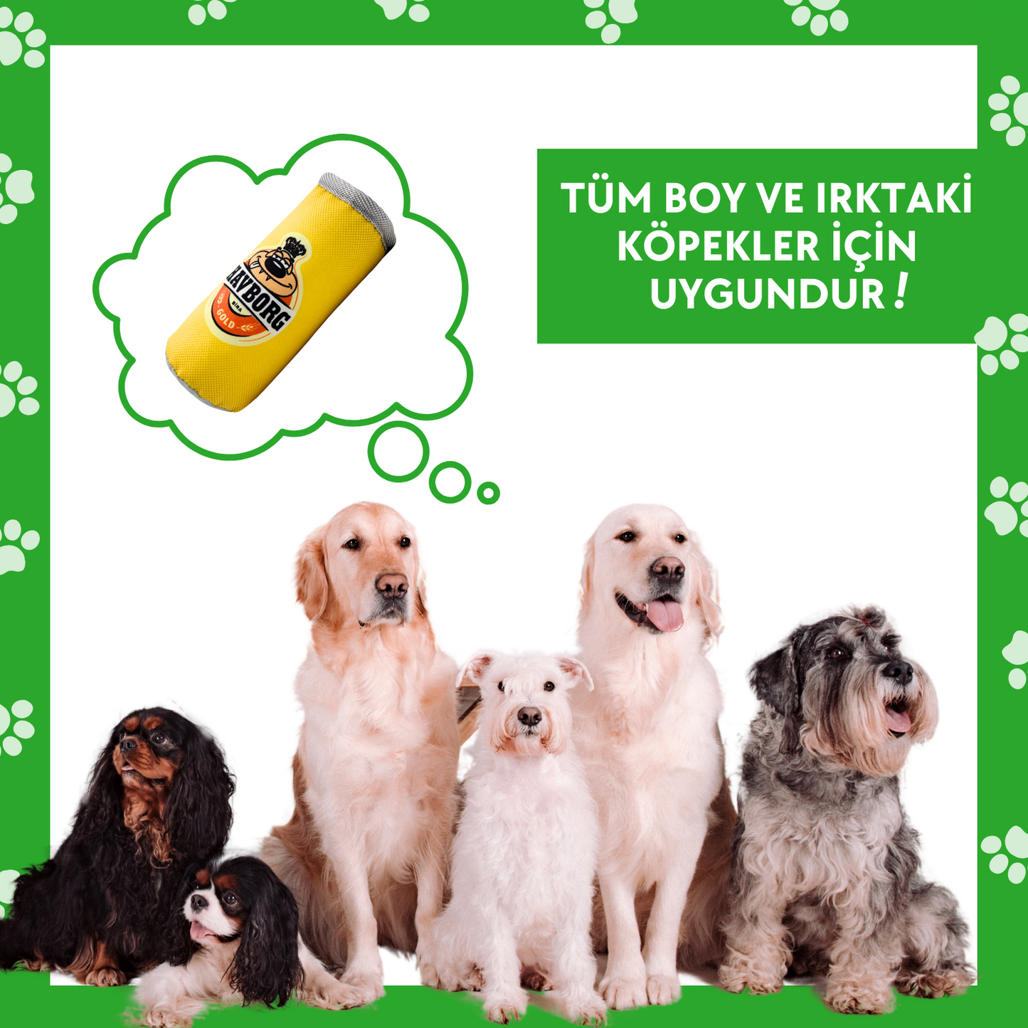 Havborg Kutu İçecek Sesli Peluş Köpek Oyuncağı