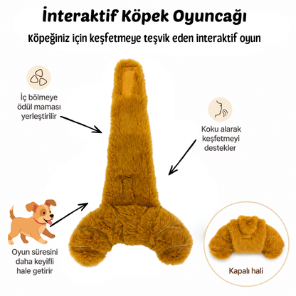 Havhav Kruvasan Mama Saklamalı Hışırtılı Ve Cool Lime İçecek Peluş Köpek Oyuncağı Seti