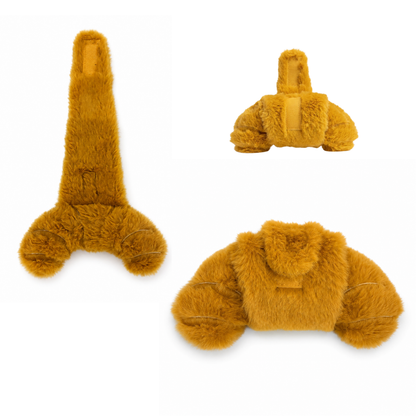Havhav Kruvasan Mama Saklamalı Hışırtılı Ve Cool Lime İçecek Peluş Köpek Oyuncağı Seti