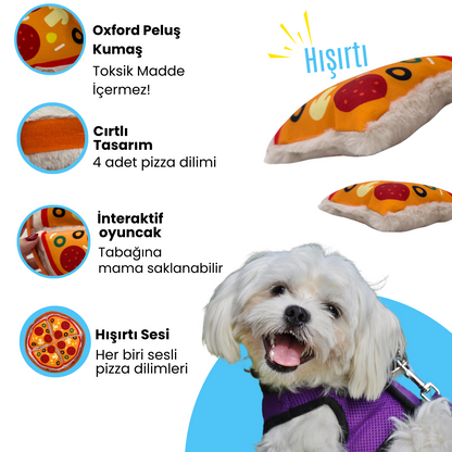 HavHav PizzaHav Köpek Oyuncak Seti