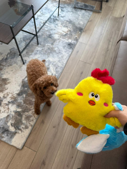 Havhav Hışırtılı Peluş Civciv Köpek Oyuncağı