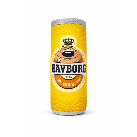 Havborg Kutu İçecek Sesli Peluş Köpek Oyuncağı