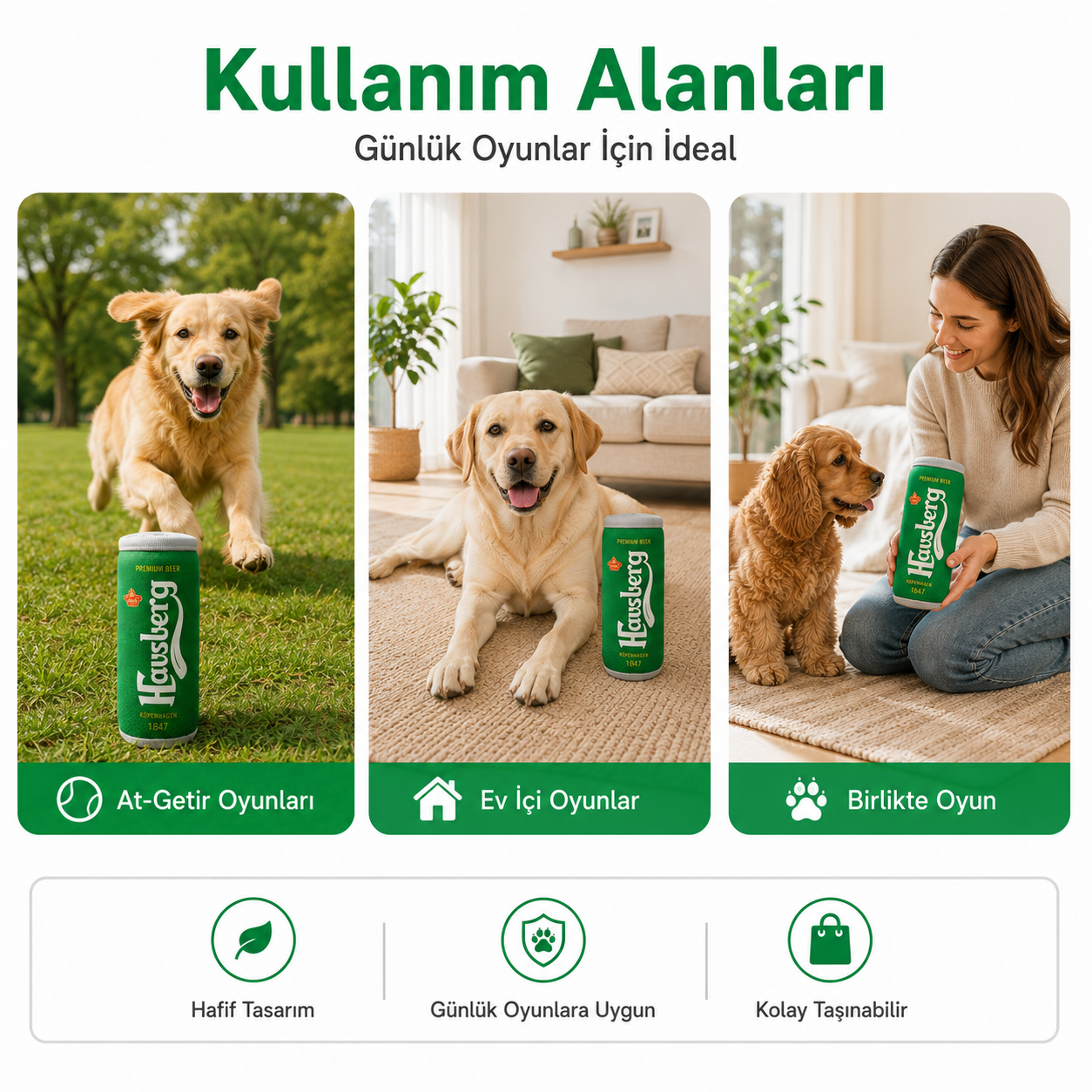 Havsberg Sesli Peluş Kutu İçecek Köpek Oyuncağı | Aktivite Oyuncağı