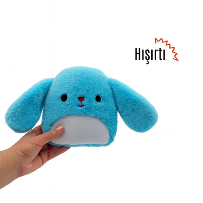 Peluş Tavşan Köpek Oyuncağı | Hışırtı Sesli Köpek Oyun Arkadaşı