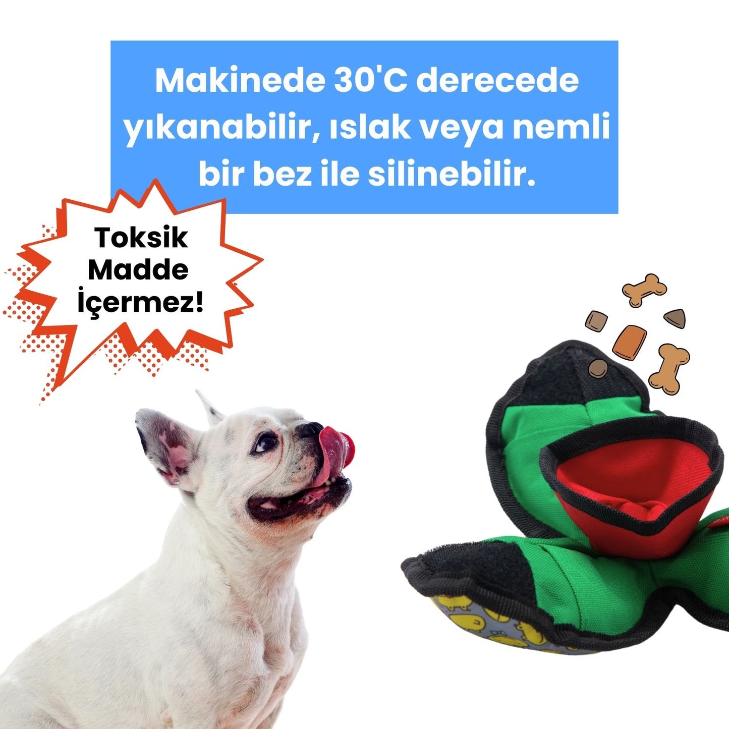 Lotus Mama Saklamalı Köpek Oyuncağı | İnteraktif Aktivite Oyuncağı Köpek Oyun Topu
