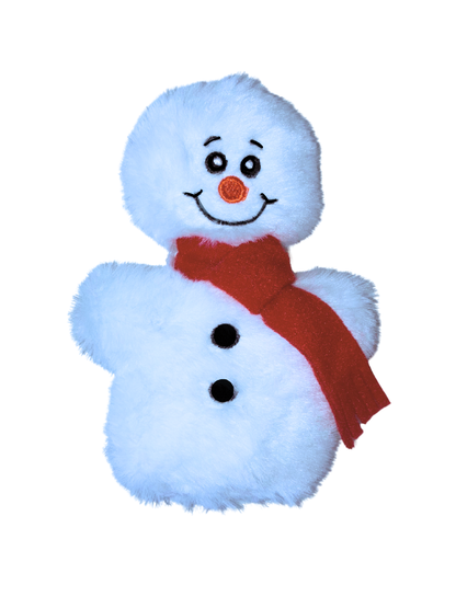 Kardan Adam Kedi Oyuncağı – Beyaz Hışırtılı Peluş - Kedi Oyuncağı