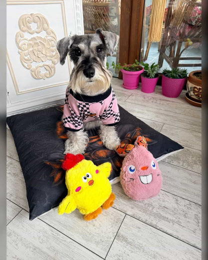 Havhav Pembe Paskalya Tavşanı Peluş Köpek Oyuncağı
