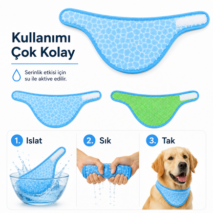 Havhav Serinletici Köpek Oyuncak Seti 3’lü - Serinletici Fular, Köpekbalığı ve Çapa Köpek Oyuncakları