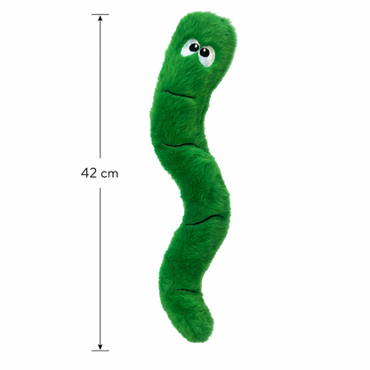 Havhav Vikvikli Peluş Solucan 42 cm At-Getir Ve Çekiştirme Köpek Oyuncağı